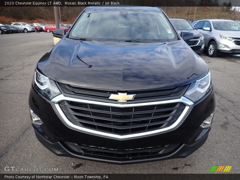 Mosaic Black Metallic / Jet Black 2020 Chevrolet Equinox LT AWD
