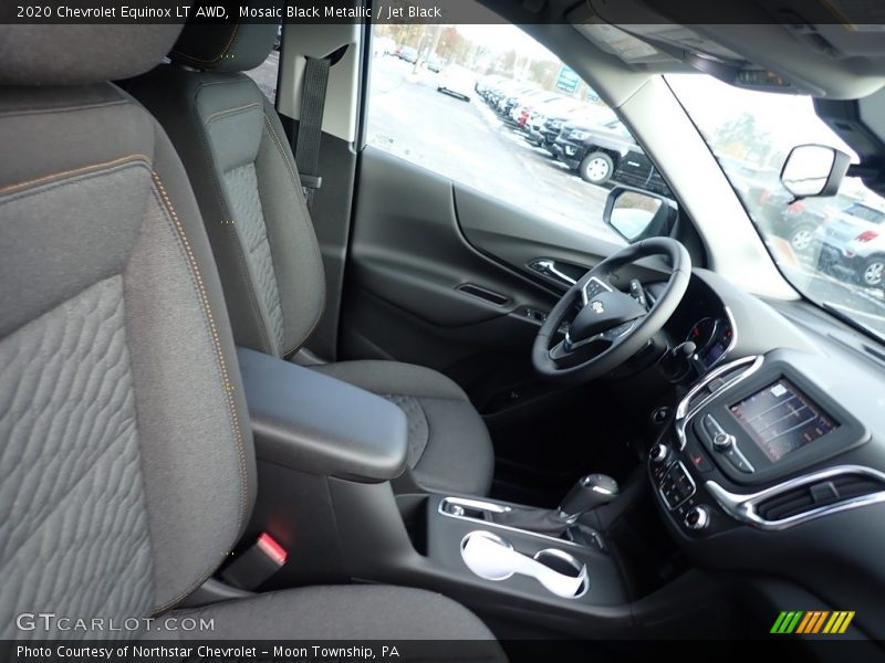 Mosaic Black Metallic / Jet Black 2020 Chevrolet Equinox LT AWD