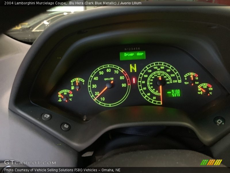  2004 Murcielago Coupe Coupe Gauges