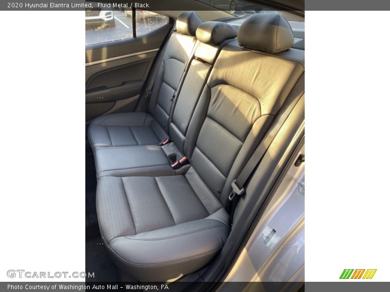 Fluid Metal / Black 2020 Hyundai Elantra Limited