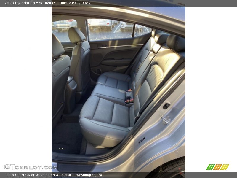 Fluid Metal / Black 2020 Hyundai Elantra Limited