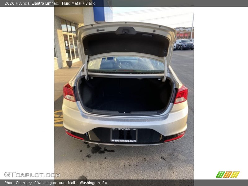 Fluid Metal / Black 2020 Hyundai Elantra Limited