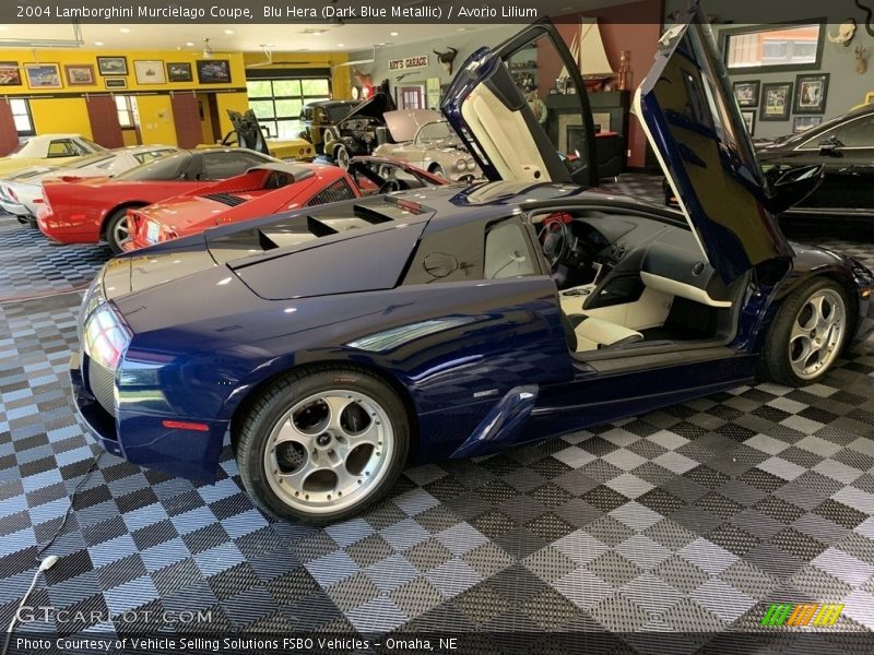 Blu Hera (Dark Blue Metallic) / Avorio Lilium 2004 Lamborghini Murcielago Coupe