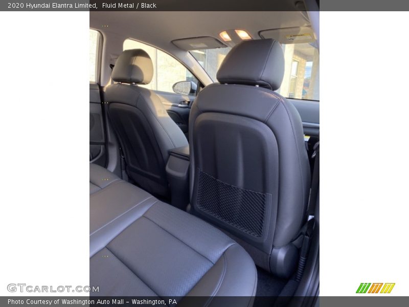 Fluid Metal / Black 2020 Hyundai Elantra Limited