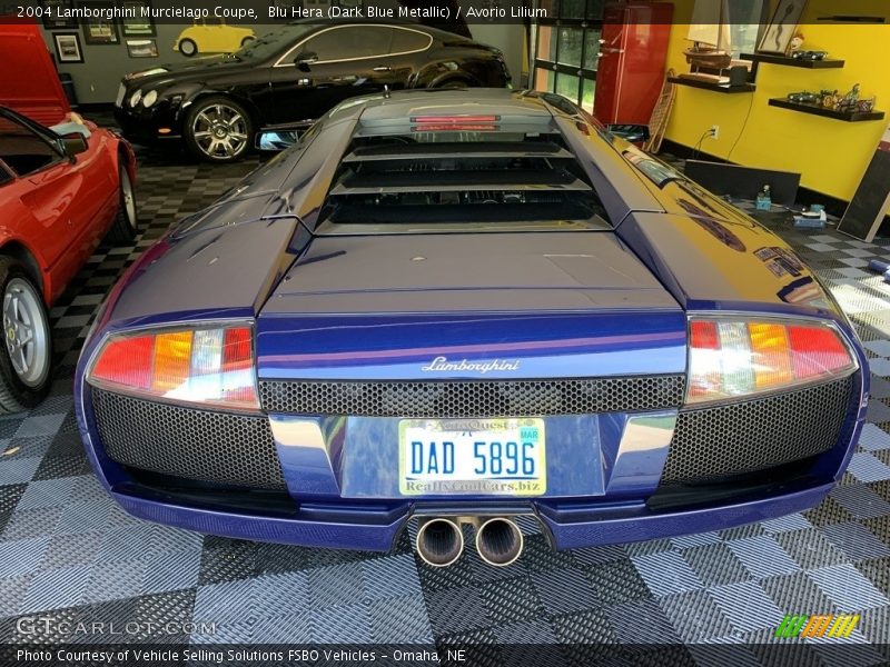 Blu Hera (Dark Blue Metallic) / Avorio Lilium 2004 Lamborghini Murcielago Coupe