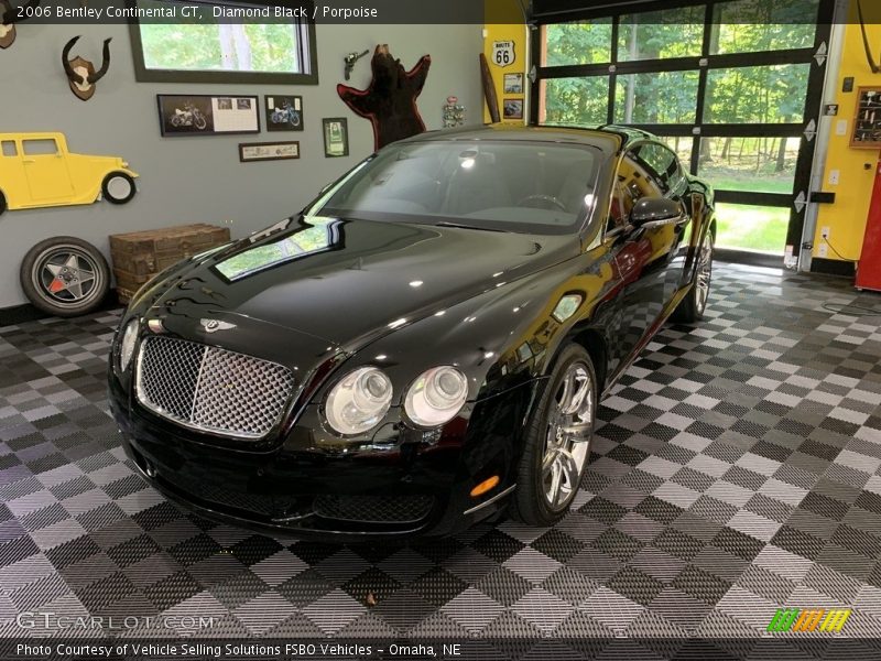 Diamond Black / Porpoise 2006 Bentley Continental GT