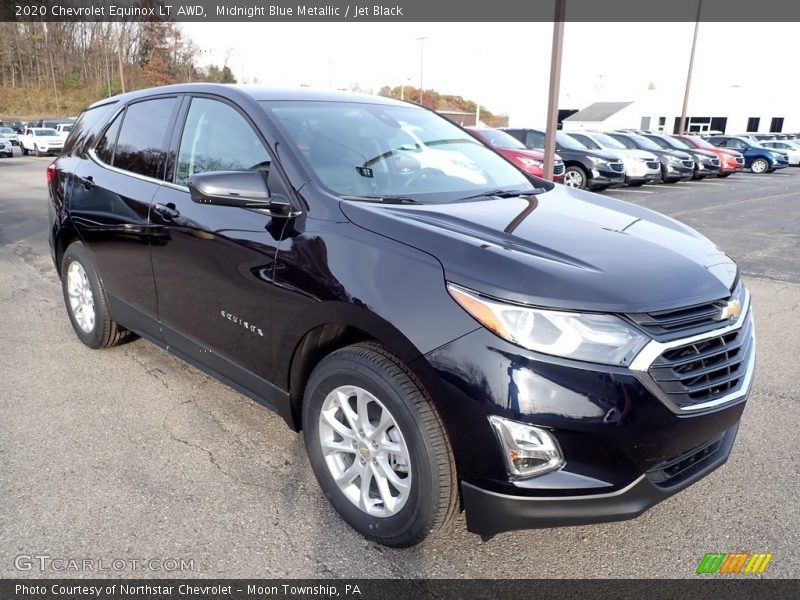 Midnight Blue Metallic / Jet Black 2020 Chevrolet Equinox LT AWD