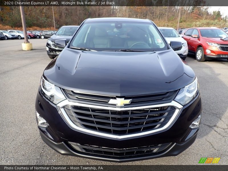 Midnight Blue Metallic / Jet Black 2020 Chevrolet Equinox LT AWD