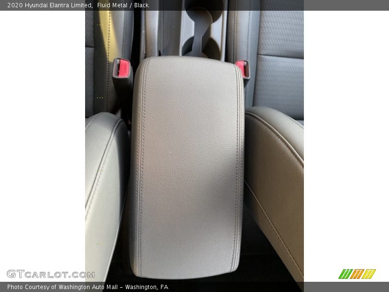 Fluid Metal / Black 2020 Hyundai Elantra Limited