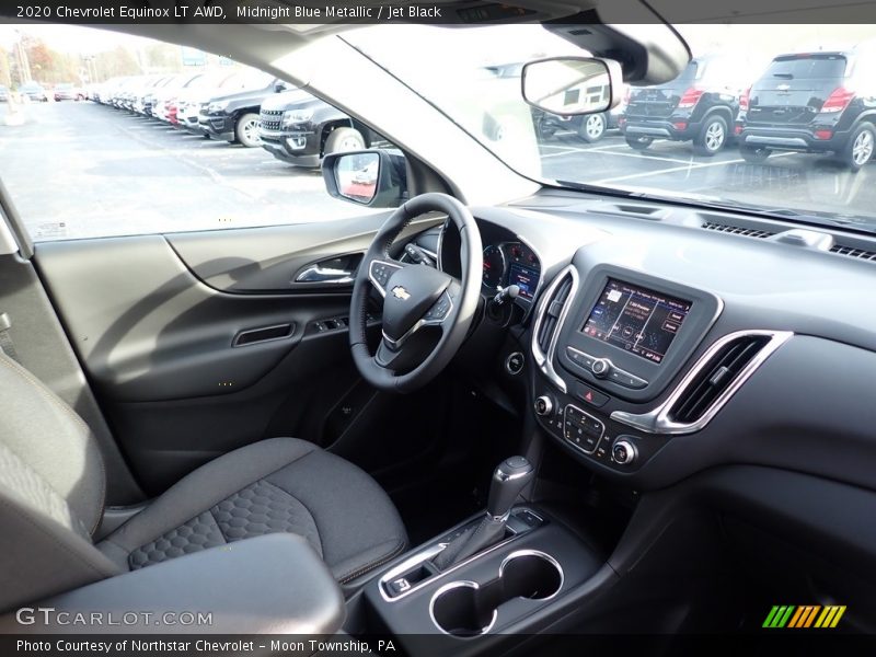 Midnight Blue Metallic / Jet Black 2020 Chevrolet Equinox LT AWD