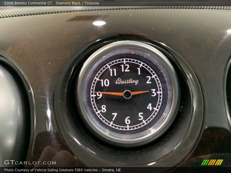Dashboard of 2006 Continental GT 