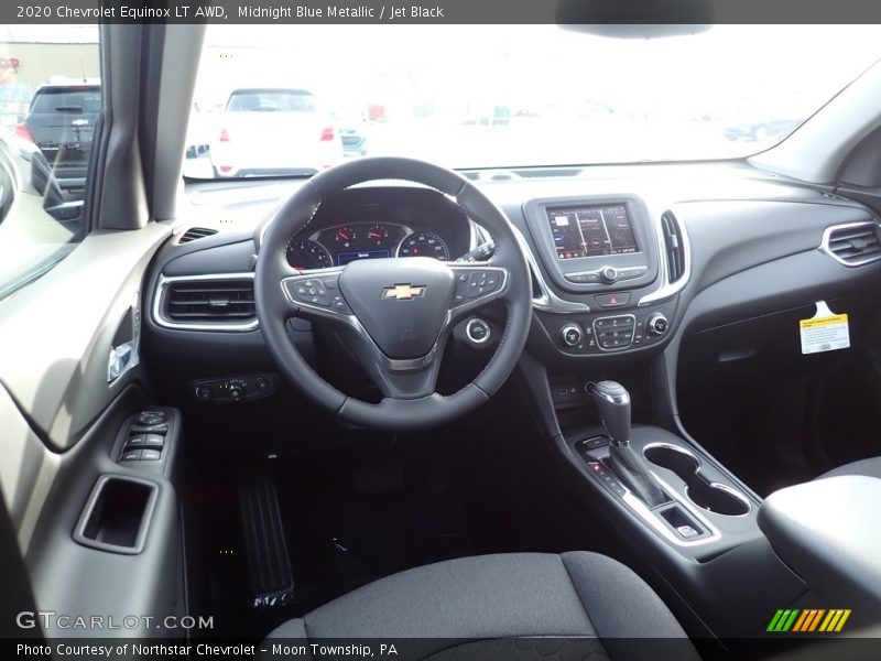 Midnight Blue Metallic / Jet Black 2020 Chevrolet Equinox LT AWD
