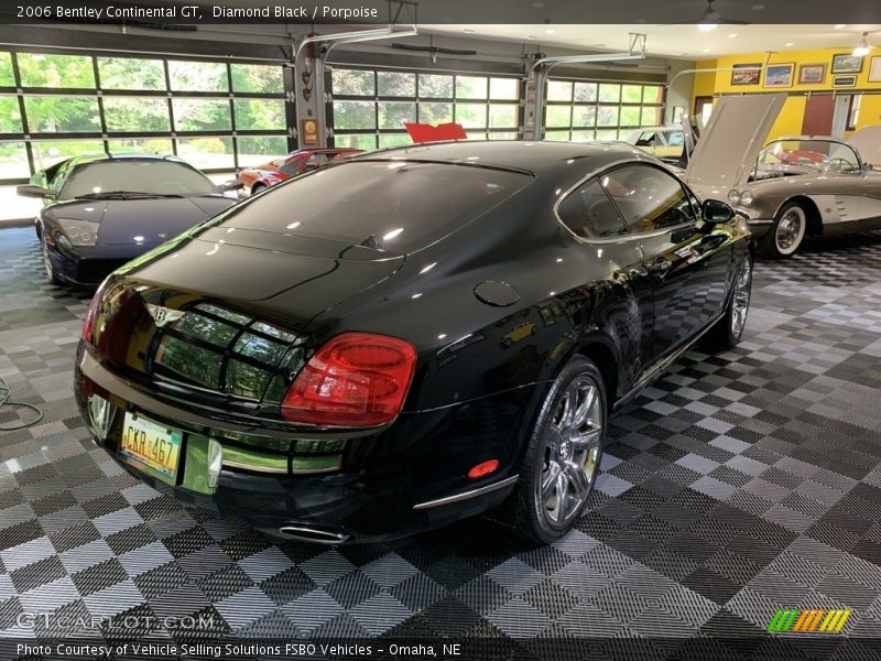 Diamond Black / Porpoise 2006 Bentley Continental GT