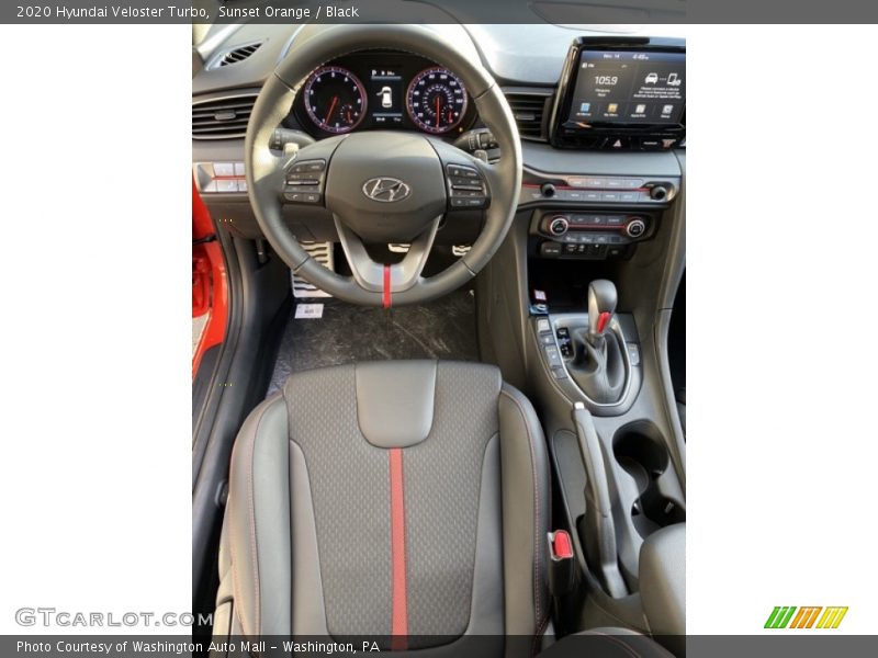 Front Seat of 2020 Veloster Turbo