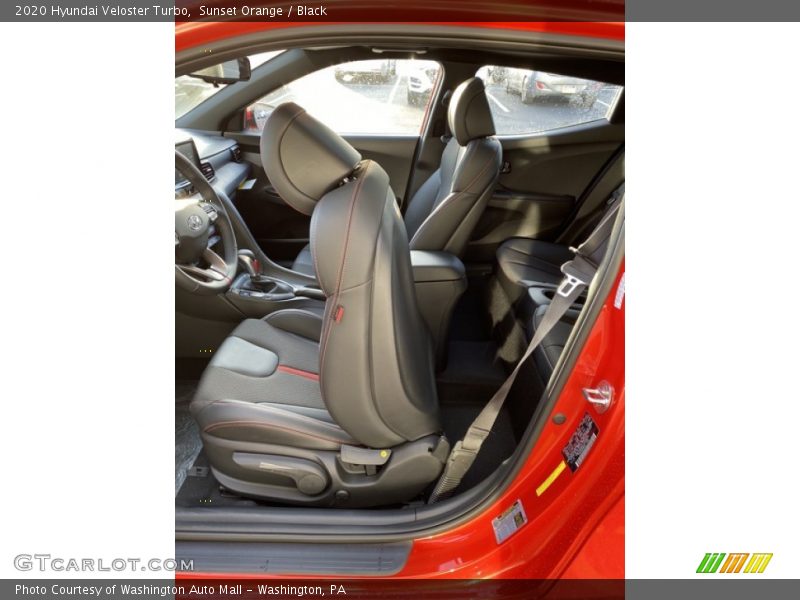 Front Seat of 2020 Veloster Turbo