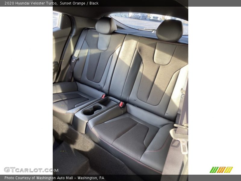Rear Seat of 2020 Veloster Turbo