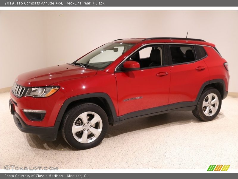 Red-Line Pearl / Black 2019 Jeep Compass Altitude 4x4