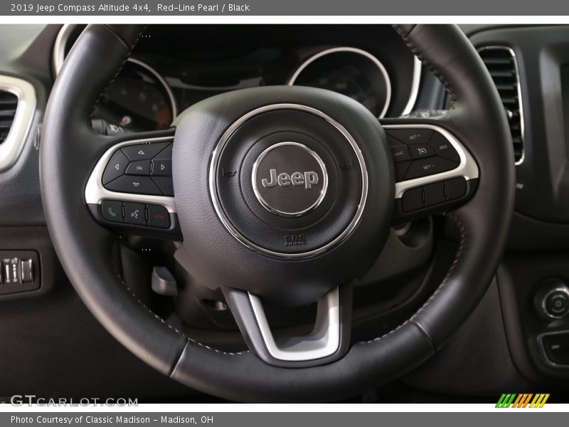 Red-Line Pearl / Black 2019 Jeep Compass Altitude 4x4
