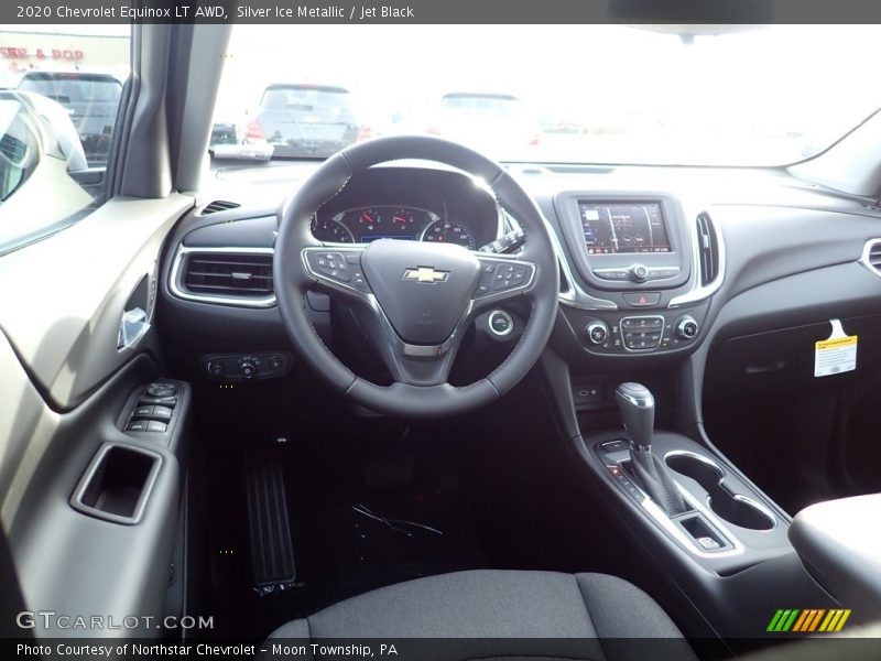 Silver Ice Metallic / Jet Black 2020 Chevrolet Equinox LT AWD