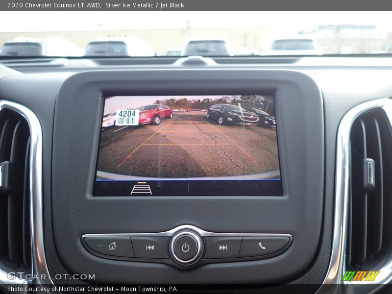 Silver Ice Metallic / Jet Black 2020 Chevrolet Equinox LT AWD