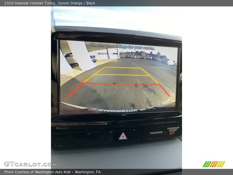 Sunset Orange / Black 2020 Hyundai Veloster Turbo
