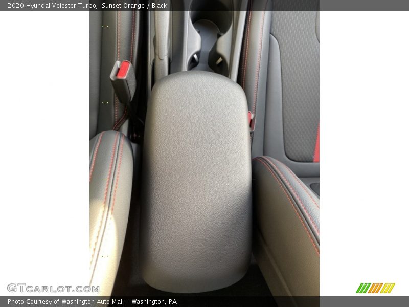 Sunset Orange / Black 2020 Hyundai Veloster Turbo
