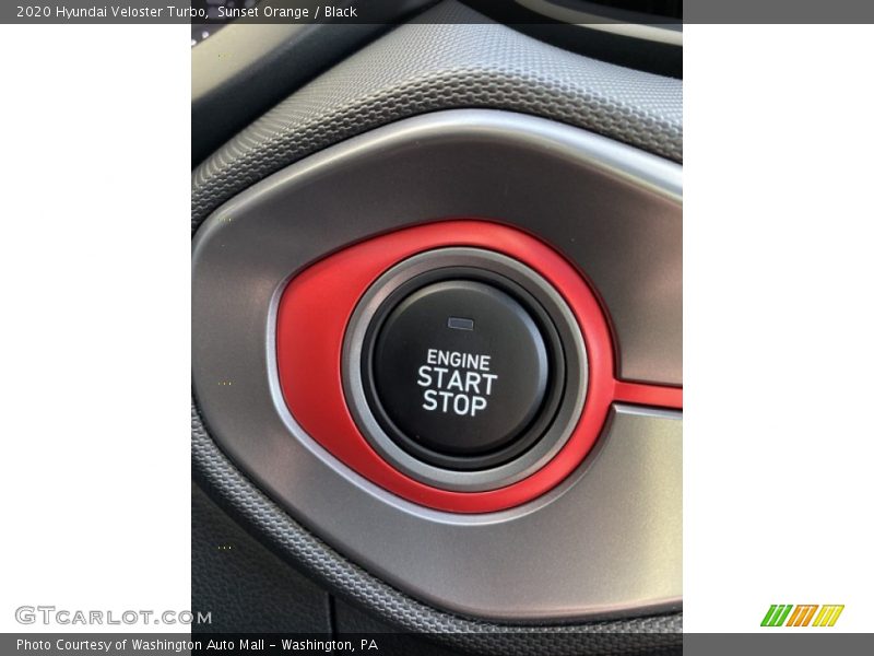 Controls of 2020 Veloster Turbo