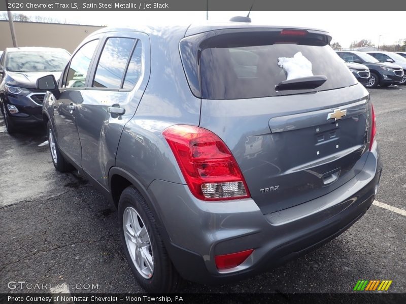 Satin Steel Metallic / Jet Black 2020 Chevrolet Trax LS