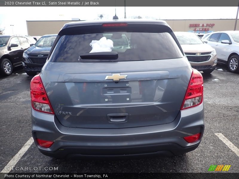 Satin Steel Metallic / Jet Black 2020 Chevrolet Trax LS