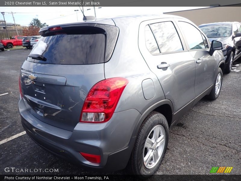 Satin Steel Metallic / Jet Black 2020 Chevrolet Trax LS