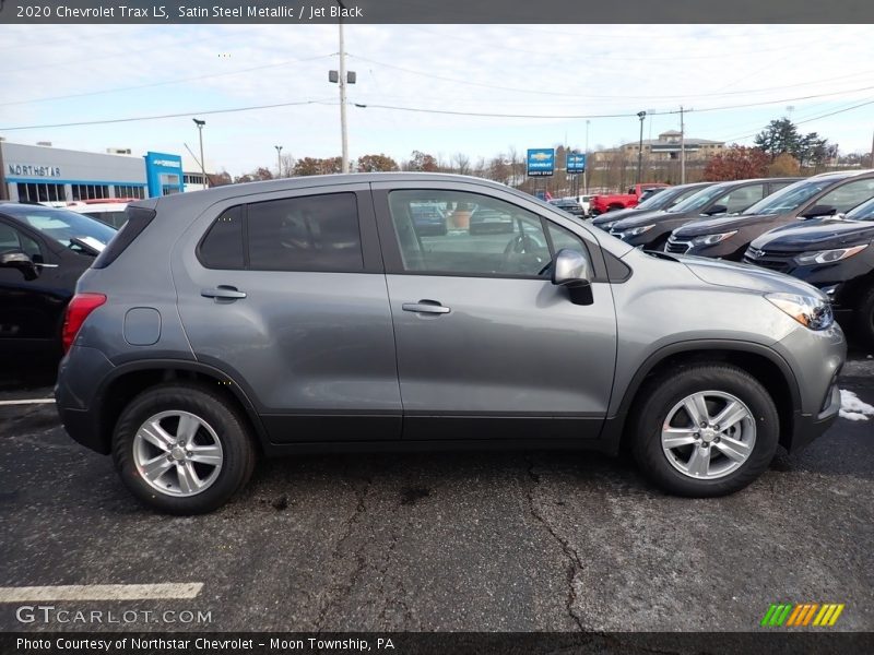 Satin Steel Metallic / Jet Black 2020 Chevrolet Trax LS