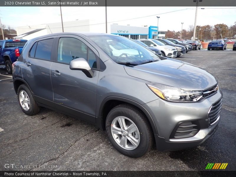 Satin Steel Metallic / Jet Black 2020 Chevrolet Trax LS