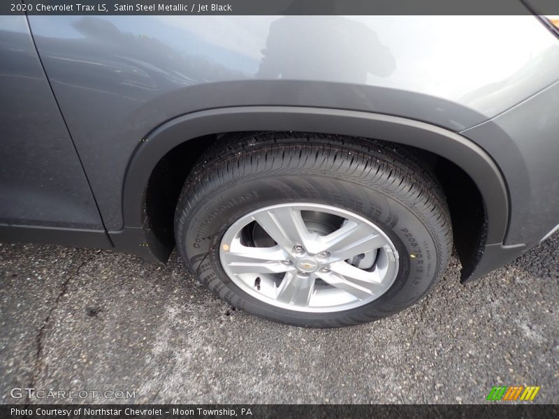 Satin Steel Metallic / Jet Black 2020 Chevrolet Trax LS