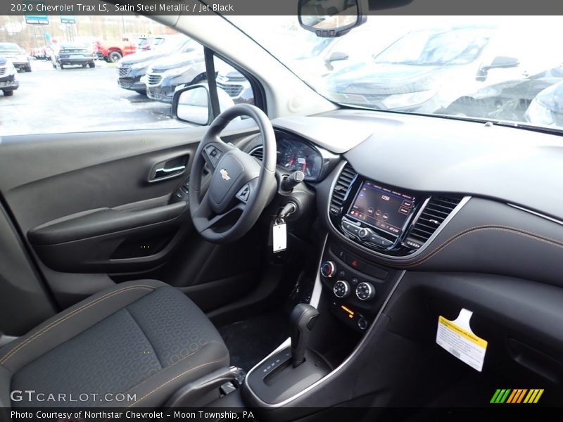 Satin Steel Metallic / Jet Black 2020 Chevrolet Trax LS