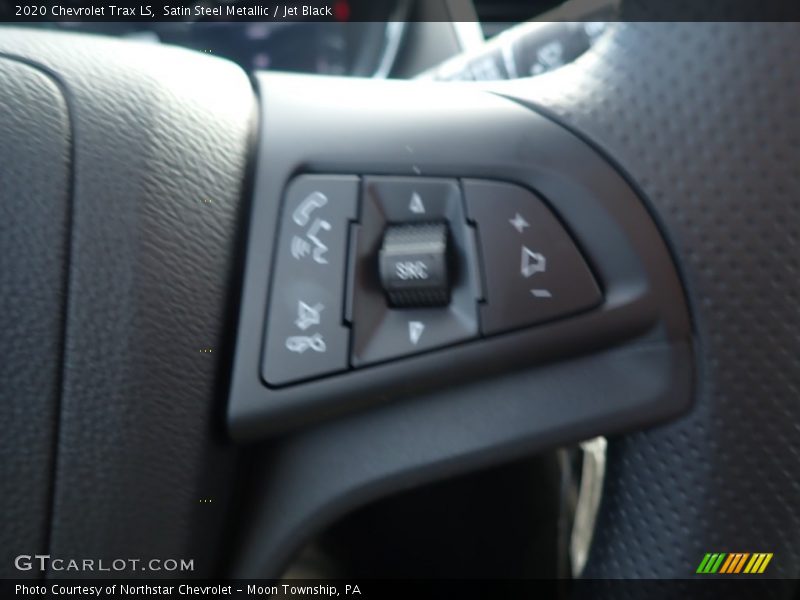 Satin Steel Metallic / Jet Black 2020 Chevrolet Trax LS