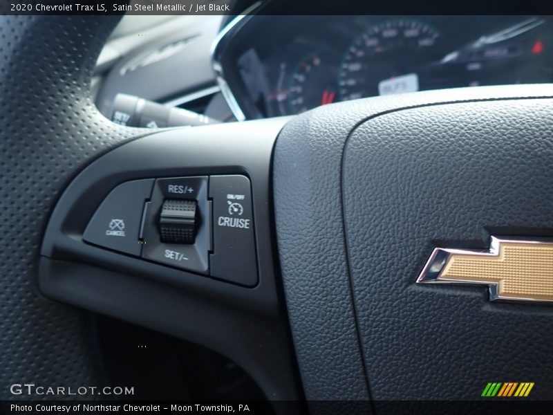 Satin Steel Metallic / Jet Black 2020 Chevrolet Trax LS