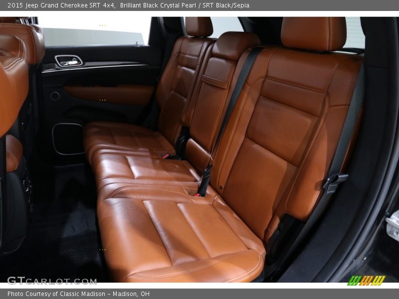 Rear Seat of 2015 Grand Cherokee SRT 4x4