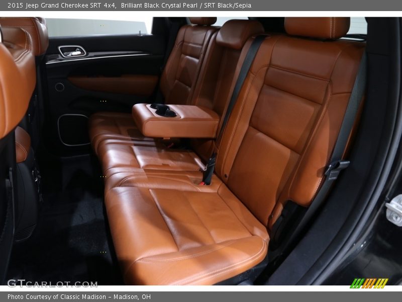 Rear Seat of 2015 Grand Cherokee SRT 4x4