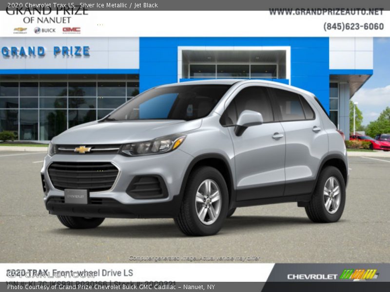 Silver Ice Metallic / Jet Black 2020 Chevrolet Trax LS