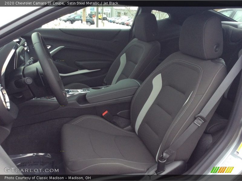 Satin Steel Metallic / Jet Black 2020 Chevrolet Camaro SS Coupe