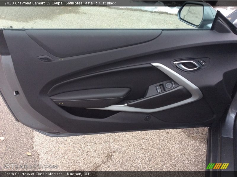 Satin Steel Metallic / Jet Black 2020 Chevrolet Camaro SS Coupe