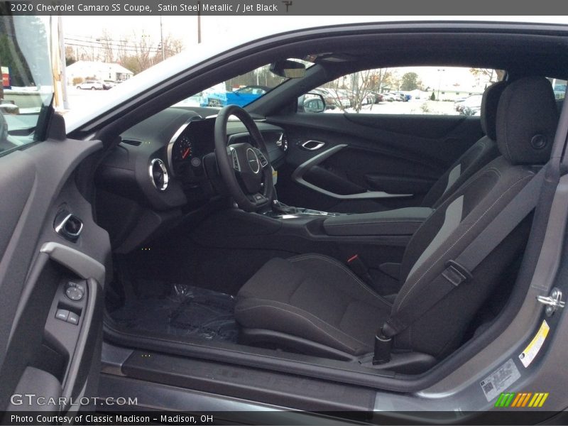 Satin Steel Metallic / Jet Black 2020 Chevrolet Camaro SS Coupe
