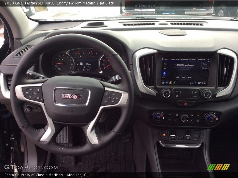 Ebony Twilight Metallic / Jet Black 2020 GMC Terrain SLT AWD