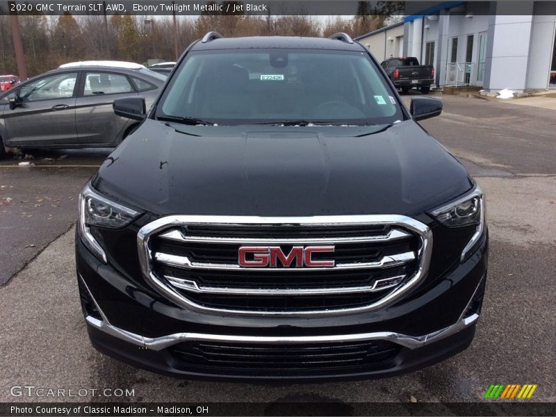 Ebony Twilight Metallic / Jet Black 2020 GMC Terrain SLT AWD