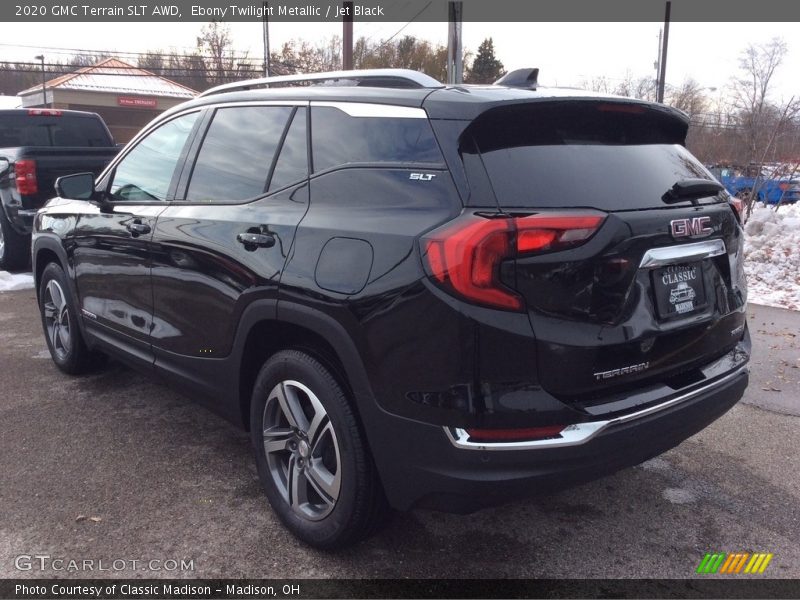 Ebony Twilight Metallic / Jet Black 2020 GMC Terrain SLT AWD