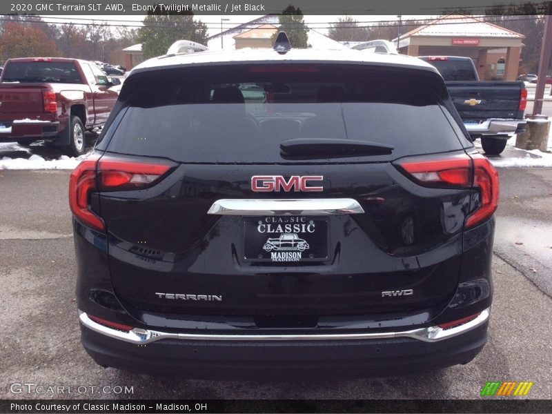 Ebony Twilight Metallic / Jet Black 2020 GMC Terrain SLT AWD