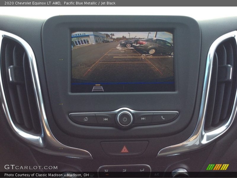 Pacific Blue Metallic / Jet Black 2020 Chevrolet Equinox LT AWD