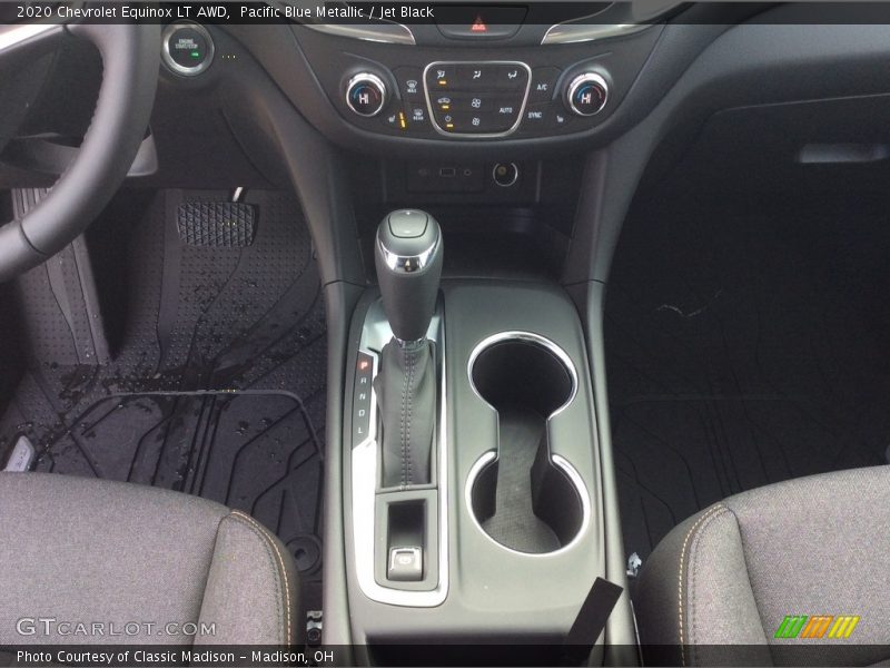 Pacific Blue Metallic / Jet Black 2020 Chevrolet Equinox LT AWD