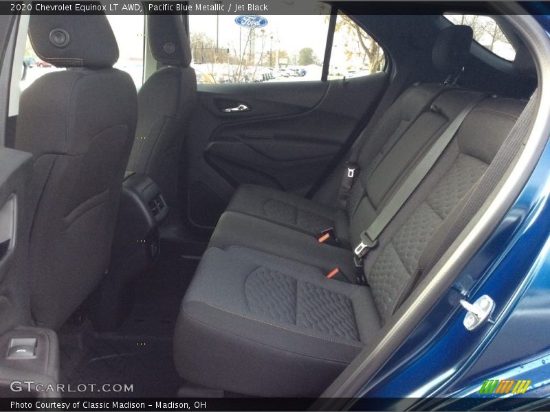 Pacific Blue Metallic / Jet Black 2020 Chevrolet Equinox LT AWD