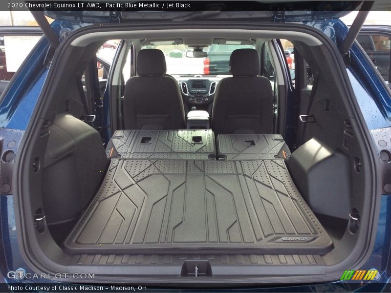 Pacific Blue Metallic / Jet Black 2020 Chevrolet Equinox LT AWD